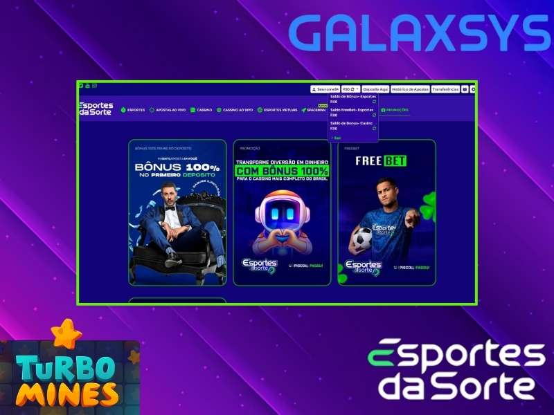 Premios y promociones personalizados para los jugadores de Turbo Mines en Esportes