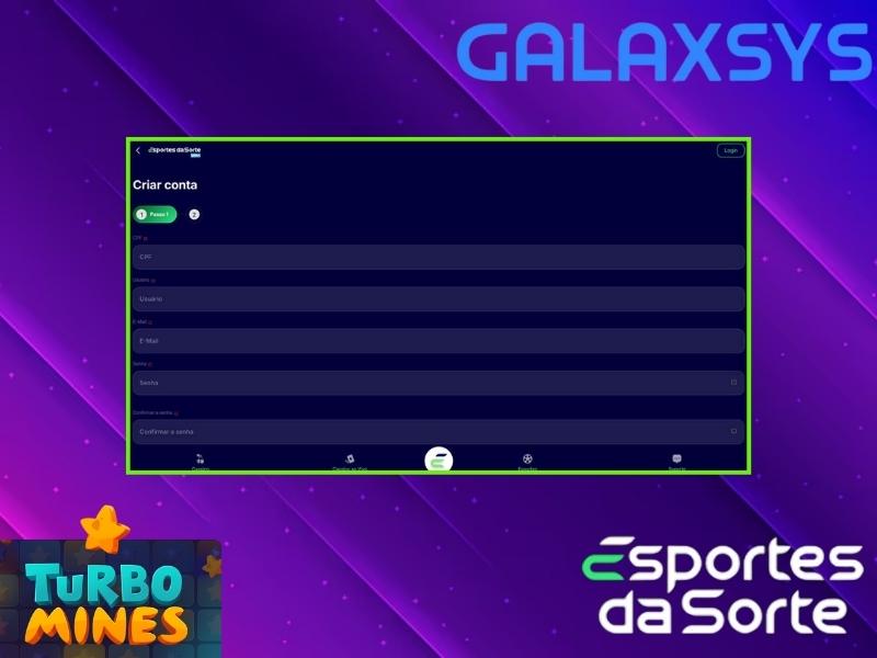 Crear un perfil en Esportes Casino