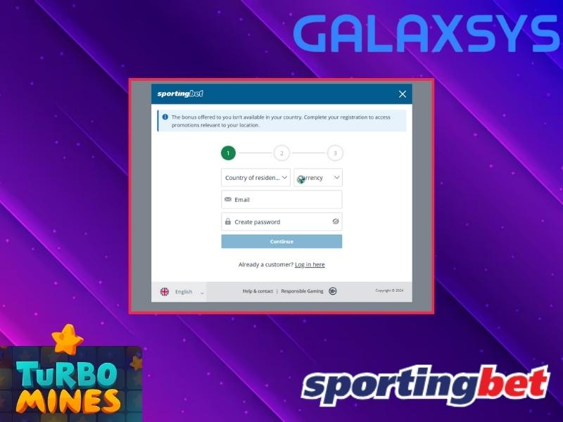 Registrarse en Sportingbet Casino