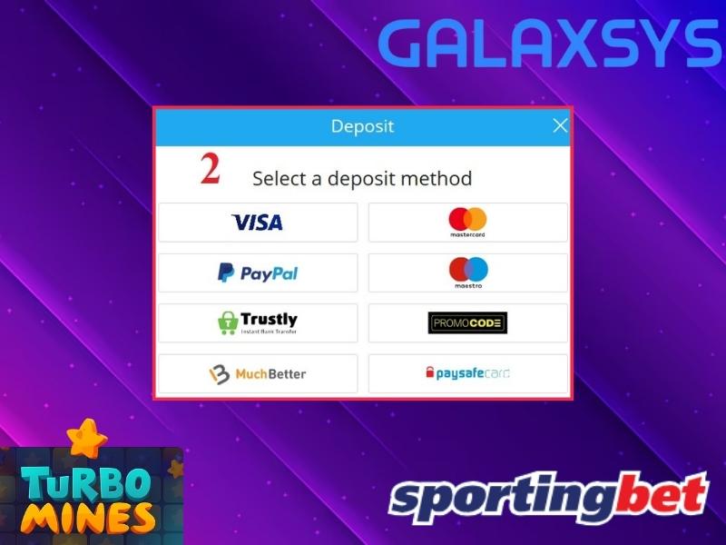 Depósito en Sportingbet